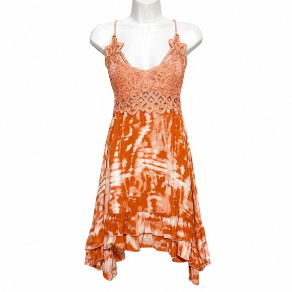 Dresses & Skirts - Y2K Fairycore Babydoll Mini Dress Womens XS Coquette Festival Boho Revival